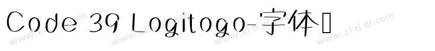 Code 39 Logitogo字体转换